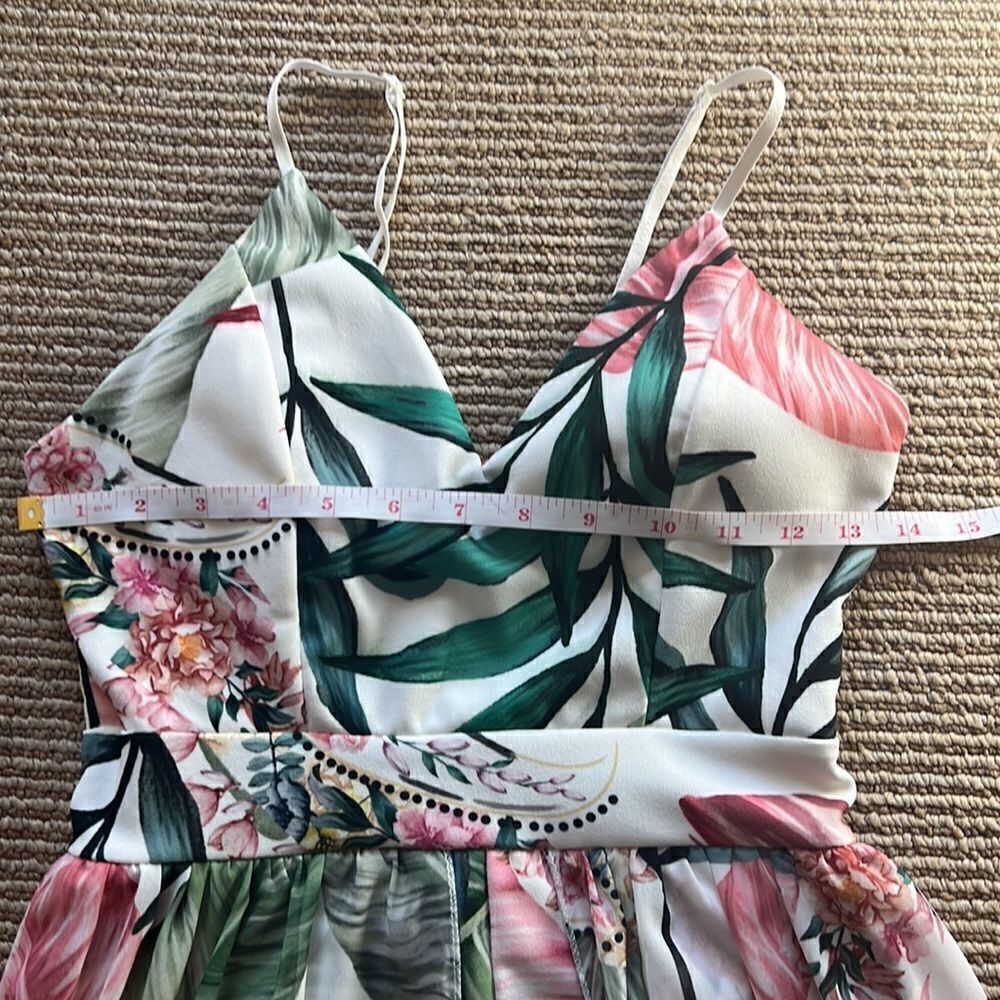 NWOT Combo floral dress short S - Picture 11 of 13
